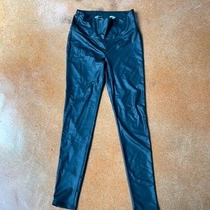 Seven7 leather look leggings